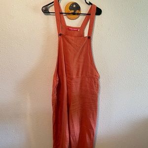 Pyne & Smith overalls - persimmon